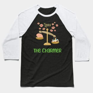 The characters of the zodiac: Libra Baseball T-Shirt